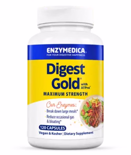 Long Life 120 | Bottle of Digest Gold Enzymes